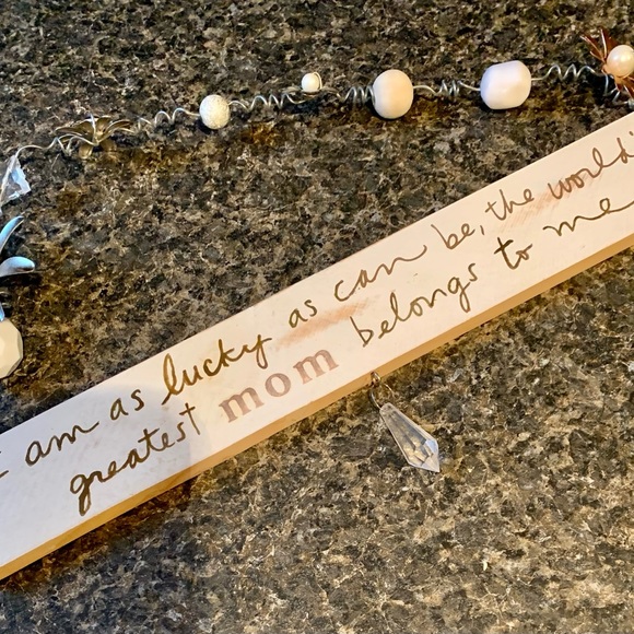 “World’s Greatest Mom” Wall Art by Sandra Magsamen. Hand made and signed art! - Picture 4 of 7